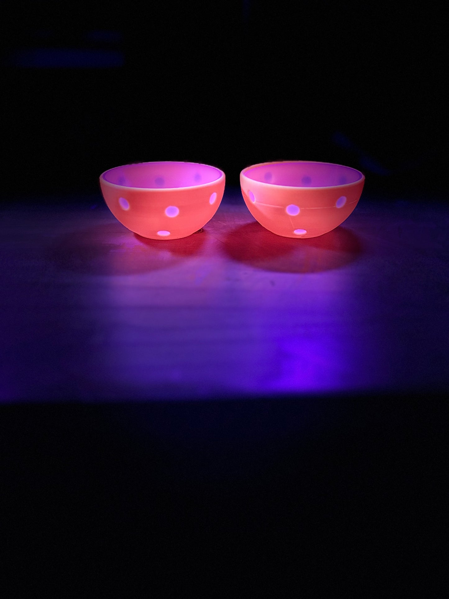 PickleShot The Pink GLOW Glass - Set of 2